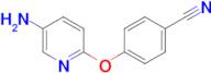 4-[(5-aminopyridin-2-yl)oxy]benzonitrile