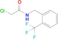 2-Chloro-n-{[2-(trifluoromethyl)phenyl]methyl}acetamide