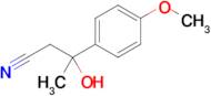 3-Hydroxy-3-(4-methoxyphenyl)butanenitrile