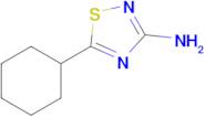 5-Cyclohexyl-1,2,4-thiadiazol-3-amine