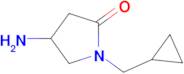 4-Amino-1-(cyclopropylmethyl)pyrrolidin-2-one