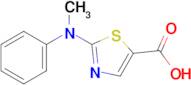 2-[methyl(phenyl)amino]-1,3-thiazole-5-carboxylic acid