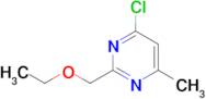 4-Chloro-2-(ethoxymethyl)-6-methylpyrimidine