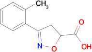 3-(O-tolyl)-4,5-dihydroisoxazole-5-carboxylic acid