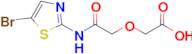 2-{[(5-bromo-1,3-thiazol-2-yl)carbamoyl]methoxy}acetic acid