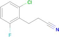 3-(2-Chloro-6-fluorophenyl)propanenitrile