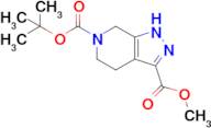 6-Tert-butyl 3-methyl 1h,4h,5h,6h,7h-pyrazolo[3,4-c]pyridine-3,6-dicarboxylate