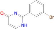 2-(3-bromophenyl)-1,4-dihydropyrimidin-4-one