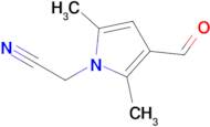 2-(3-Formyl-2,5-dimethyl-1h-pyrrol-1-yl)acetonitrile