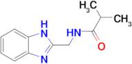 n-(1h-1,3-Benzodiazol-2-ylmethyl)-2-methylpropanamide
