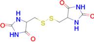 5-({[(2,5-dioxoimidazolidin-4-yl)methyl]disulfanyl}methyl)imidazolidine-2,4-dione