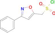 (3-Phenyl-1,2-oxazol-5-yl)methanesulfonyl chloride