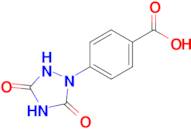 4-(3,5-Dioxo-1,2,4-triazolidin-1-yl)benzoic acid