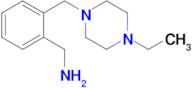 {2-[(4-ethylpiperazin-1-yl)methyl]phenyl}methanamine
