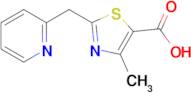 4-Methyl-2-[(pyridin-2-yl)methyl]-1,3-thiazole-5-carboxylic acid