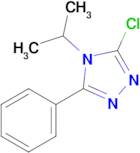 3-Chloro-5-phenyl-4-(propan-2-yl)-4h-1,2,4-triazole