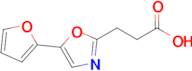 3-[5-(furan-2-yl)-1,3-oxazol-2-yl]propanoic acid