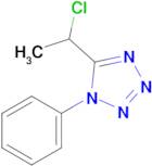5-(1-Chloroethyl)-1-phenyl-1h-1,2,3,4-tetrazole