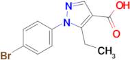 1-(4-Bromophenyl)-5-ethyl-1h-pyrazole-4-carboxylic acid