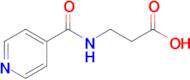 3-[(pyridin-4-yl)formamido]propanoic acid