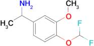 1-[4-(difluoromethoxy)-3-methoxyphenyl]ethan-1-amine