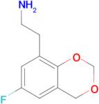 2-(6-Fluoro-2,4-dihydro-1,3-benzodioxin-8-yl)ethan-1-amine