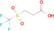 3-Trifluoromethanesulfonylpropanoic acid