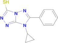 7-Cyclopropyl-6-phenyl-7h-[1,2,4]triazolo[4,3-b][1,2,4]triazole-3-thiol