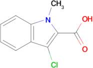 3-Chloro-1-methyl-1h-indole-2-carboxylic acid