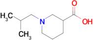 1-(2-Methylpropyl)piperidine-3-carboxylic acid