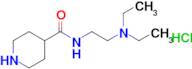 n-[2-(diethylamino)ethyl]piperidine-4-carboxamide hydrochloride