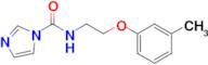 n-[2-(3-methylphenoxy)ethyl]-1h-imidazole-1-carboxamide