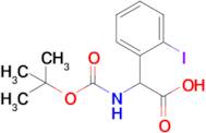 2-{[(tert-butoxy)carbonyl]amino}-2-(2-iodophenyl)acetic acid