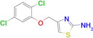 4-(2,5-Dichlorophenoxymethyl)-1,3-thiazol-2-amine