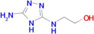 2-[(5-amino-4h-1,2,4-triazol-3-yl)amino]ethan-1-ol