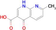 7-methyl-4-oxo-1,4-dihydro-1,8-naphthyridine-3-carboxylic acid