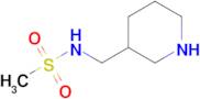 n-(Piperidin-3-ylmethyl)methanesulfonamide