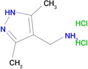 (3,5-Dimethyl-1h-pyrazol-4-yl)methanamine dihydrochloride