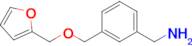 {3-[(furan-2-ylmethoxy)methyl]phenyl}methanamine