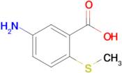 5-Amino-2-(methylsulfanyl)benzoic acid