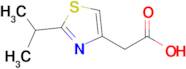 2-[2-(propan-2-yl)-1,3-thiazol-4-yl]acetic acid