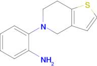 2-{4h,5h,6h,7h-thieno[3,2-c]pyridin-5-yl}aniline