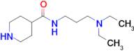 n-[3-(diethylamino)propyl]piperidine-4-carboxamide