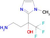 4-Amino-1,1,1-trifluoro-2-(1-methyl-1h-imidazol-2-yl)butan-2-ol