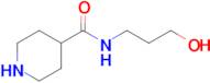 n-(3-Hydroxypropyl)piperidine-4-carboxamide