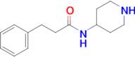 3-Phenyl-n-(piperidin-4-yl)propanamide