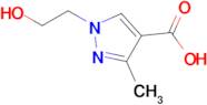 1-(2-Hydroxyethyl)-3-methyl-1h-pyrazole-4-carboxylic acid