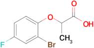 2-(2-Bromo-4-fluorophenoxy)propanoic acid