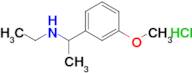 Ethyl[1-(3-methoxyphenyl)ethyl]amine hydrochloride