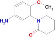 1-(5-Amino-2-methoxyphenyl)piperidin-2-one